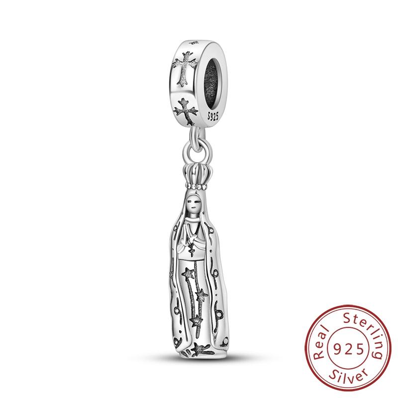 New 925 Silver Charms Beads Pendant Devil's Eye Blue Zircon Charms For Original Bracelet Charms DIY Jewelry Gift