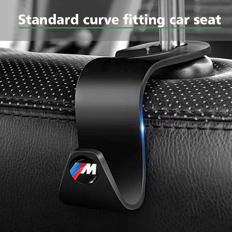 Autós fejtámla akasztók Akasztó Táskák Ülés háttámla tartó Klipek Automata rögzítő BMW Performance X1 X3 X5 E39 E46 E90 F20 E60 F30 M3 M5