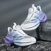 Boys Running Shoes Kids Teens Lightweight Breathable Mesh Sneakers With Rotating Buckle Fall