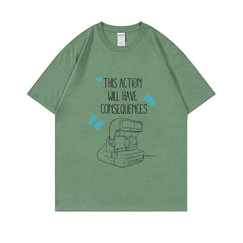 

Game Life Is Strange Print Tshirt Unisex Women Casual Soft Cotton T Shirts Male Oversized Vintage Streetwear Unisex Fashion Tshirt 4XL