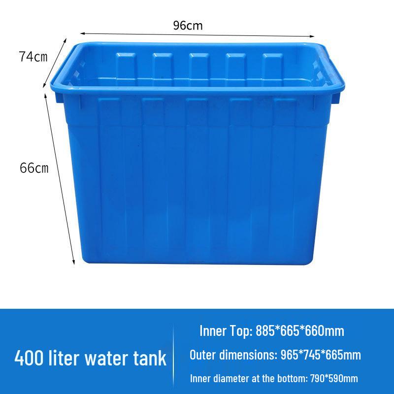 Rectangular Thickened Plastic Water Tank for Aquaculture and Fish Farming