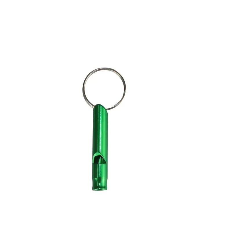 

Mini Outdoor Aluminum Alloy Survival Whistle Sports Training Portable Keychain Referee Whistle Emergency Fire Training Whistle