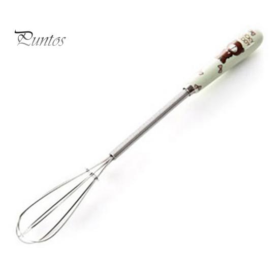 Wire  Whisks Manual Clean Easily Stainless Steel Manual Mini Agitator Kitchen Egg Mixer for Kitchen