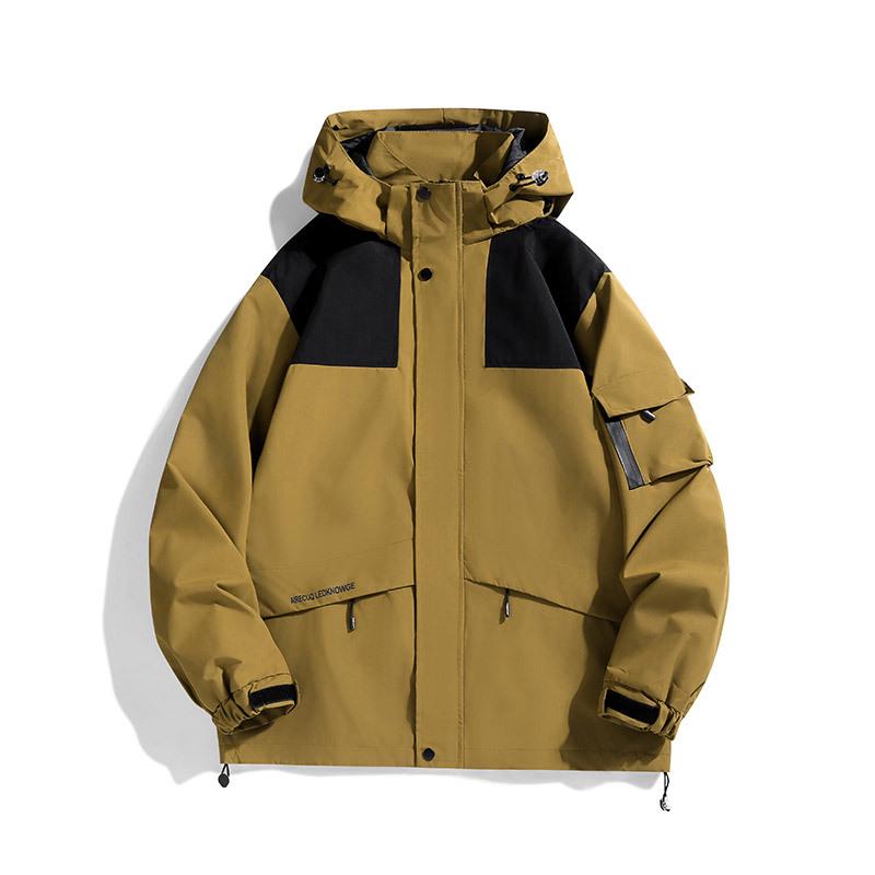 Unisex Waterproof Windbreaker: Outdoor, Windproof Mountaineering Jacket for Men & Women