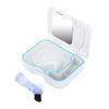 Denture Box Storage Case False Teeth Container Denture Storage Case with Mirror