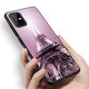 Love Paris Eiffel Tower Case For Samsung Galaxy A12 A02S A22 A32 A52 A72 A71 A51 A41 A31 A21 A11 A50 A70 A10S A20S Black Cover