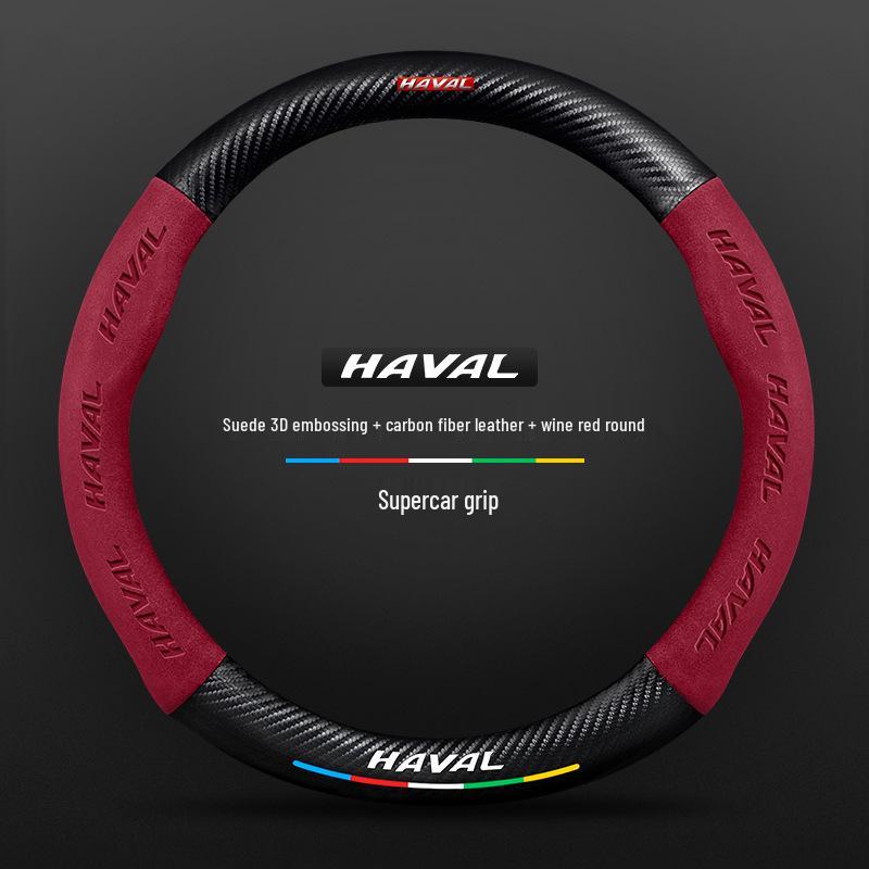 Haval Lenkradbezug für Shenshou H9, Big Dog, H6 National Tide Edition, M6, Chitu, F7X - Wildleder-Finish