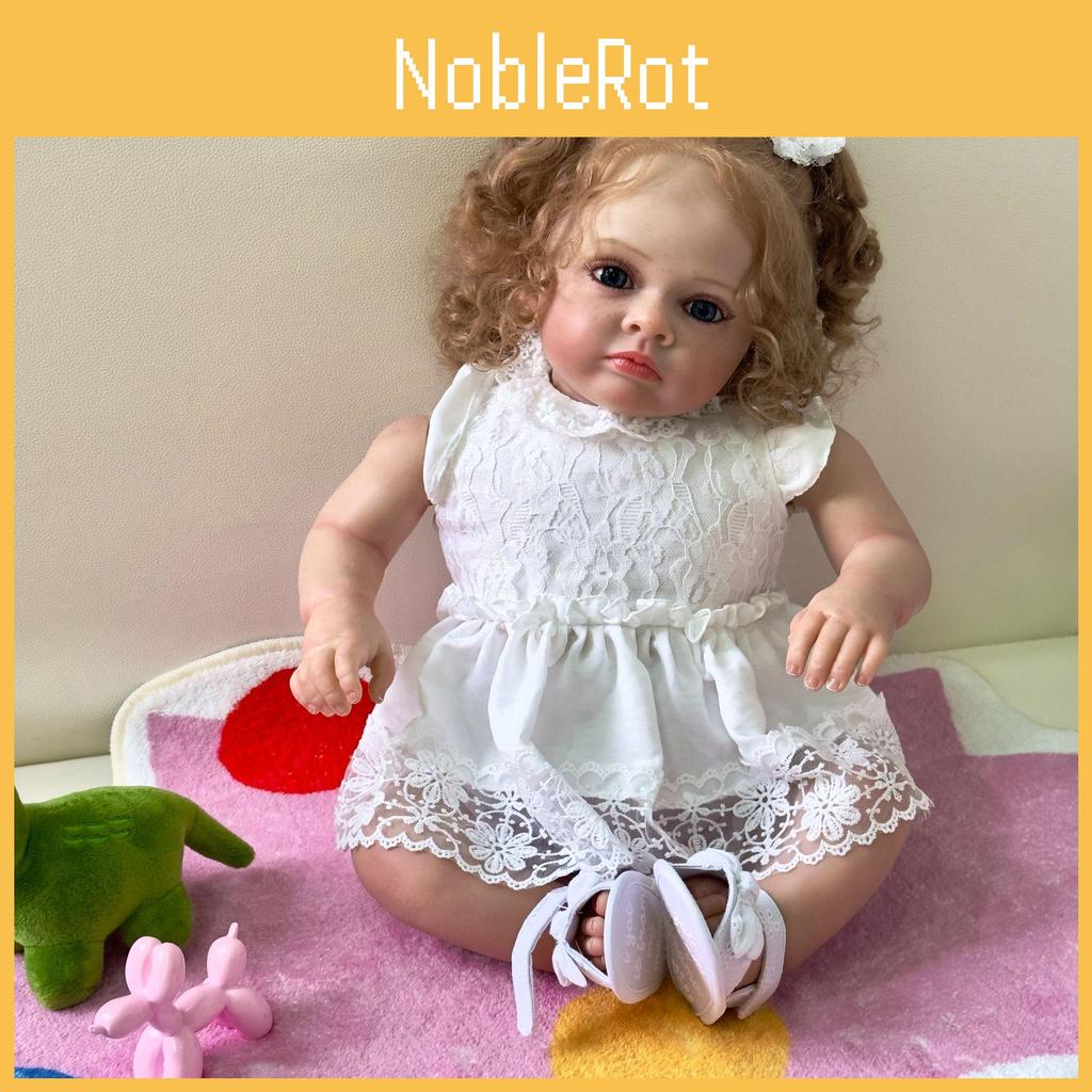 Silicone Reborn Baby Doll 60cm Realistic Vein Details For Collectors And Gift Givers