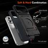 Case for For Iphone 17 16 1 14 Plus 13 12 Pro Max 11 Magnetic Rotated Ring Kickstand Heavy Duty Drop Protection Wallet Cover