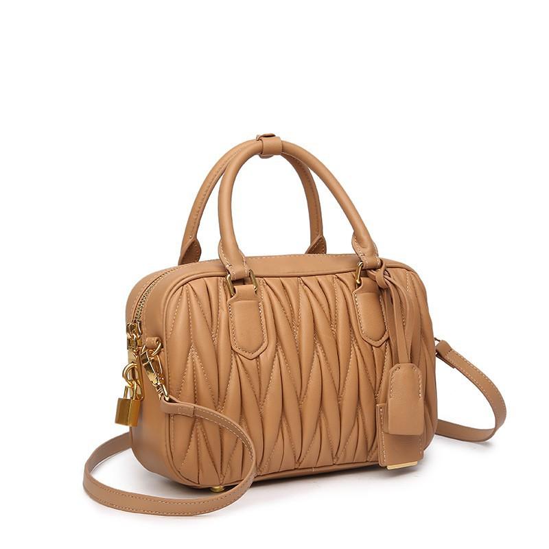 

New Bowling Bag Girls birthday Gift Retro Small Square All-match Portable Single-shoulder Cross-body