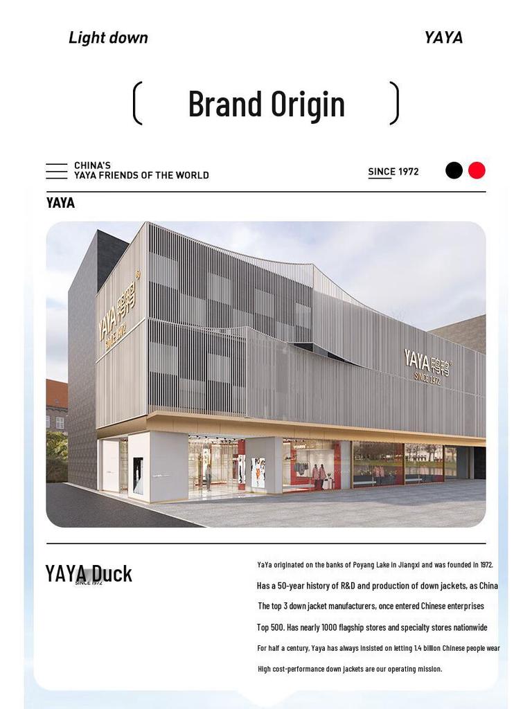 Yaya Damen Lange Winter Daunenjacke