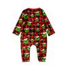 Weihnachtstag Drucke Familie Passend Langarm Tops+Hosen Set Familie Passende Sets