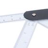 Multi Ratio Fan Shaped Ruler Plastic Scale Tools Durable Architect Scale Ruler  Art Drawing