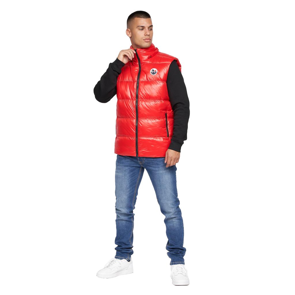 Born Rich Mens Henrico Hooded Vest