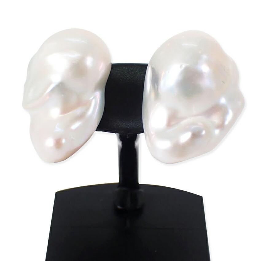 [New] Pt900 Freshwater Pearl Stud Earrings/j33-11