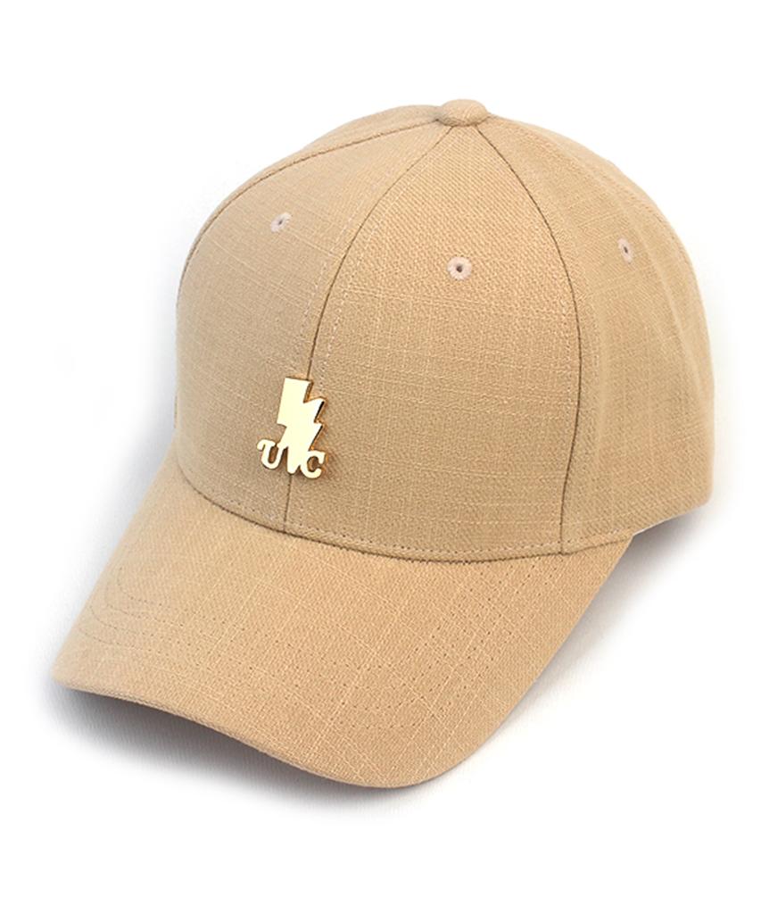 Yunibeosyeolkemiseuteuli Linen Thunder Beige Ballcap Linen Hat