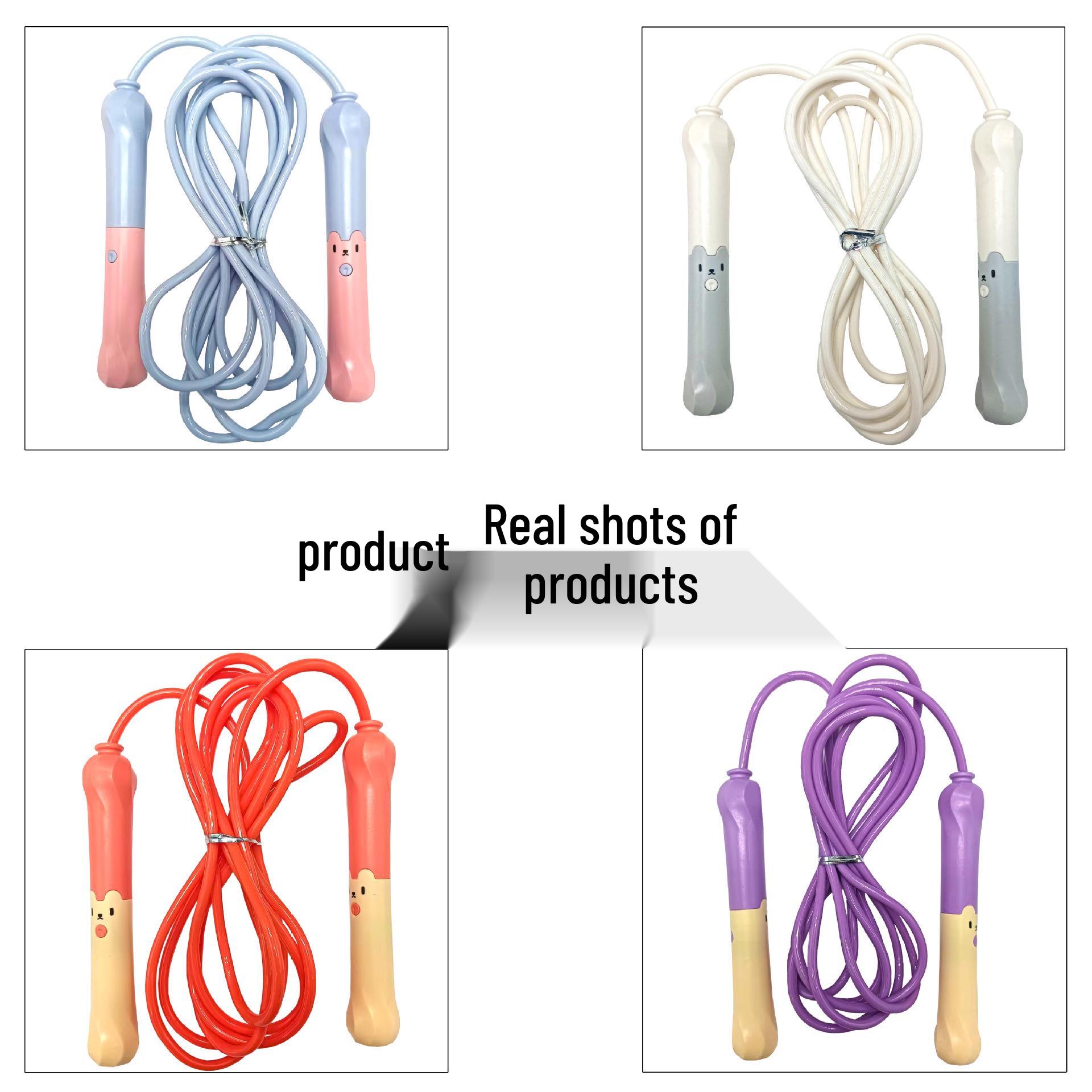 

DiKaLong No-Tangle Kids Cartoon Jump Rope with Non-Slip, Soft Rubber Handle for Primary School & Kindergarten.