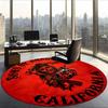 Sons Of Anarchy (14) Round Office Rug Decorative Floor Rug for Office Bedroom Living Room and Home Space