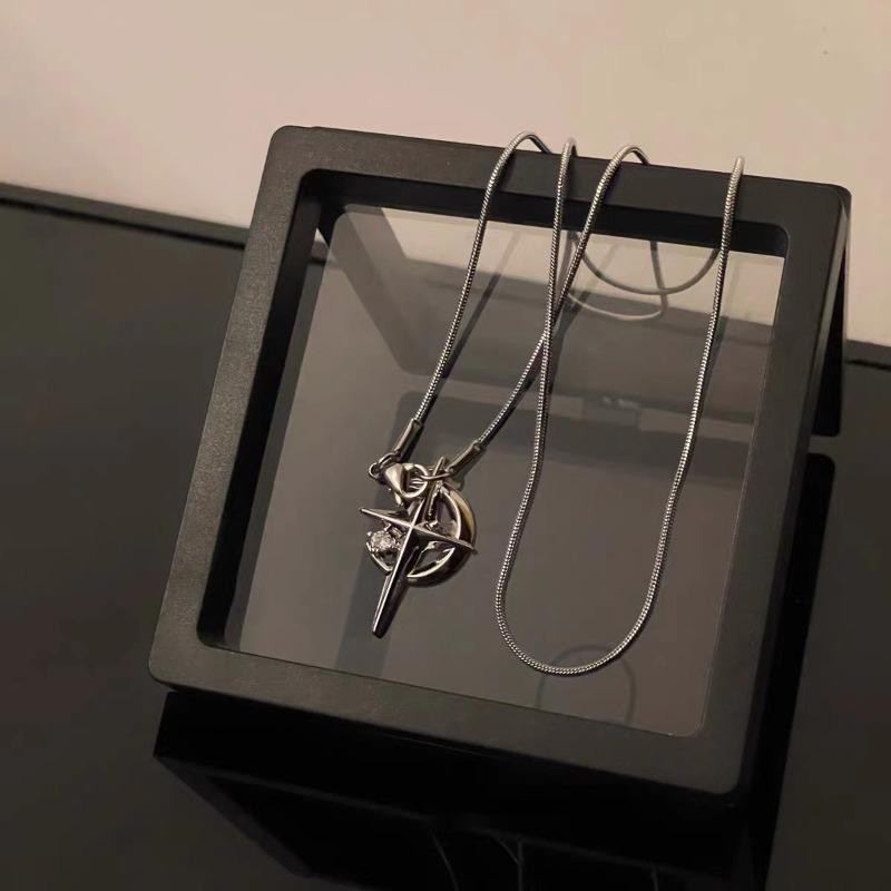 Fashion Star Pendant Galaxy Necklace for Women Men Egirls Y2K Cool Couples Necklace Clavicle Chain Original Party Jewelry Gift
