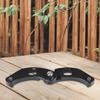 9cm 3.5in Gland Nut Wrench Cylinder Nut Tool Reversible Pinholes Rust Resistant Use With Ratchet Fits Construction Equipment