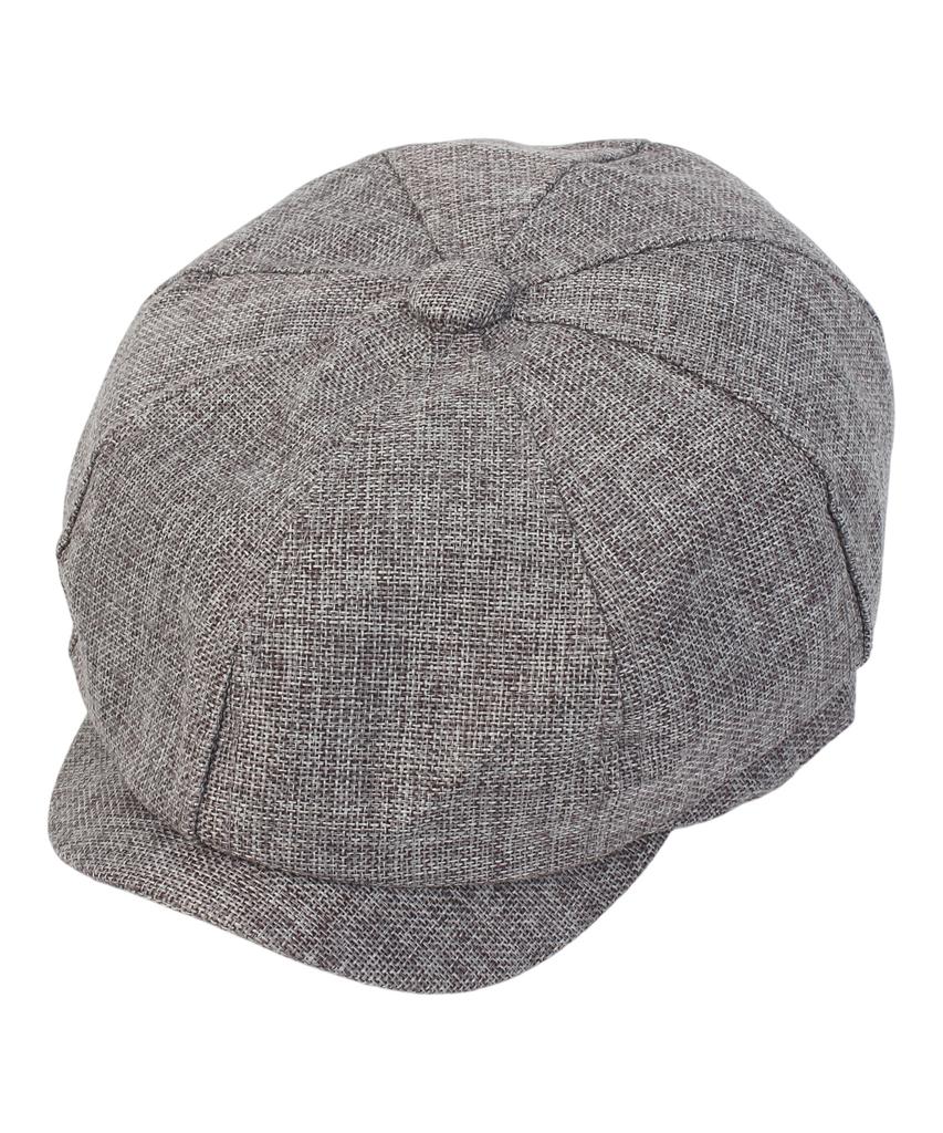 Yunibeosyeolkemiseuteuli Linen Logo Gray Banding Hunting Cap