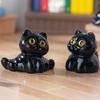 1Pcs New Cute Resin Halloween Black Cat Series Flat Back Fit Phone Deco Parts Embellishments For Hair Bows Accessories