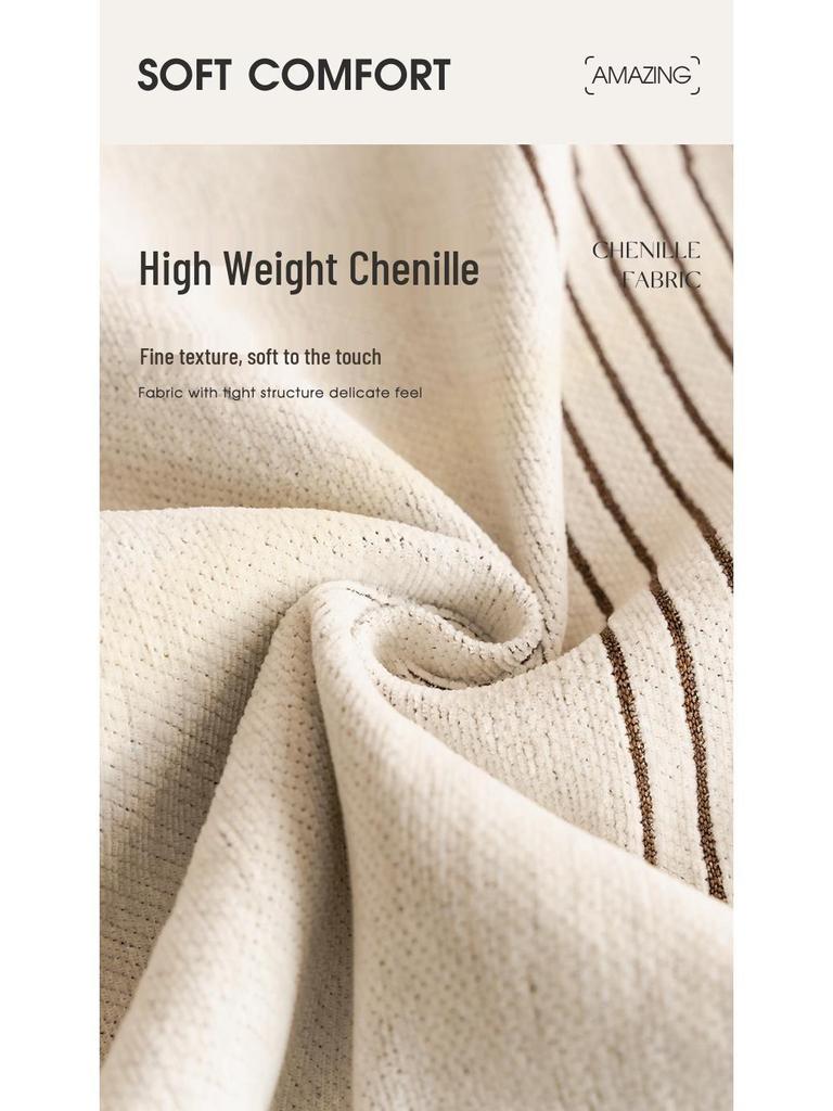 Luxurious Non-Slip Summer Chenille Sofa Cover - Dust-Resistant Full Wrap Pad
