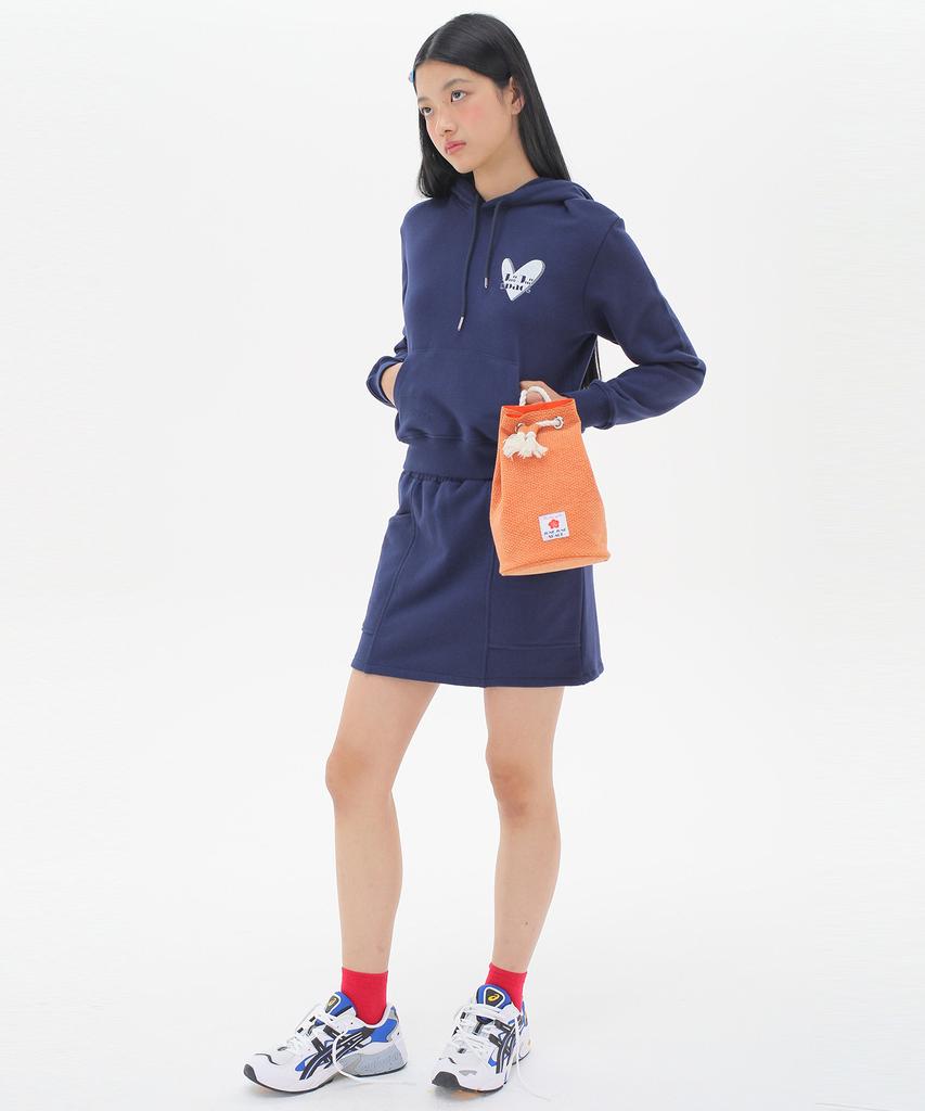 Junejune Space String Bucket Bag_Orange