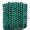 7A Grade Natural Malachite Round Loose Beads for DIY Jewelry Accessories - Handmade Semi-Finished Products