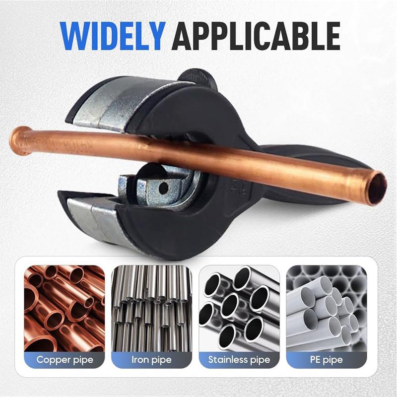 Ratcheting Pipe Cutter Tool, Ratchet-type One-hand Fast Pipe Cutter, Tubing Copper Hand Cutters For Hose Rigid Plastic PVC Metal