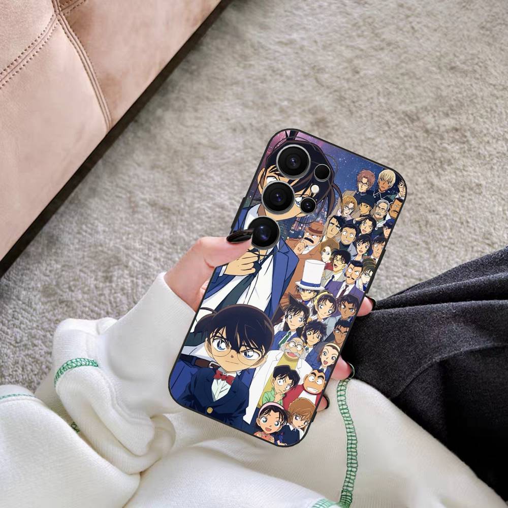 Japan D-Detective Conan Phone Case For Samsung S 24 Fe 25 Ultra Plus 20 Lite 21 30 22 23 24 22 Ultra 5G Fundas