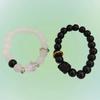 Lion Dance Obsidian Couple Bracelets - Chinese Style Jewelry