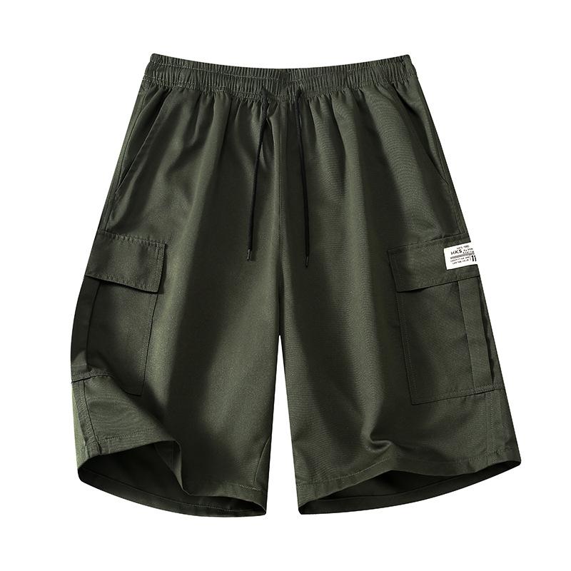 Sommer Freizeit Bermuda Shorts Sportbekleidung Cargo Knielange Hosen Jogging Fitnessstudio Mann Mehrere Taschen Kurze Arbeitshosen Taktische Shorts Herren
