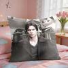 DDamon Salvatore COOL Cushion Cover Square Short Plush Pillow Case Living Room Sofa Home Decor Funda X