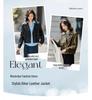 Damen Neue Slim Fit Lammlederjacke - High-End Marke, Frühling & Herbst Kollektion