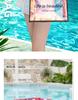 Laser Iridescent PVC Beach Tote - Transparent, Sealed Edge, Multi-Purpose Bag for Shopping, Gifts, and More