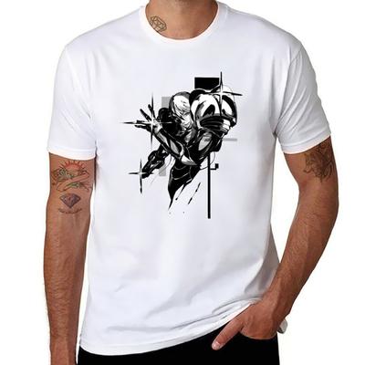 Samus Henshin T-Shirt Herren T-Shirts für Männer T-Shirts für Mann Baumwolle weiche T-Shirts Baumwolle 100% T-Shirt