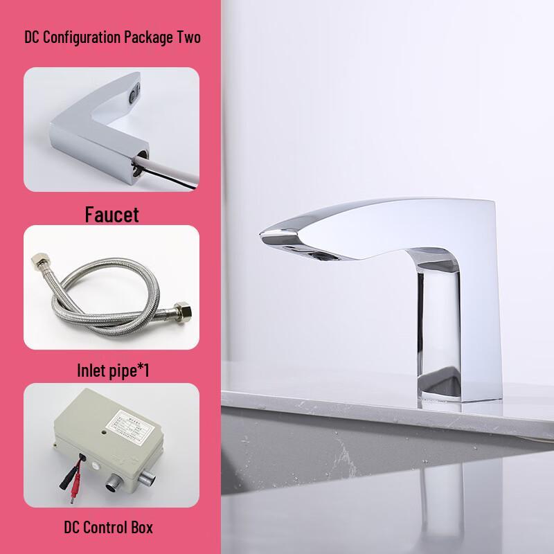 TLXT AI-135DC Smart Matte Black Basin Faucet