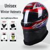 All-Season Warm Full Face Helmet - Anti-fog, Cold Protection for Men & Women Electric Scooter & Cycling