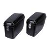Hard Saddlebag 45L Capacity Waterproofing Detachable Universal Motorcycle Saddle Bags Hard Case