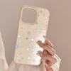 Gilded colorful star iPhone 16 case suitable for iPhone 17 Pro Max, fresh and stylish, anti-drop for 15/14/13