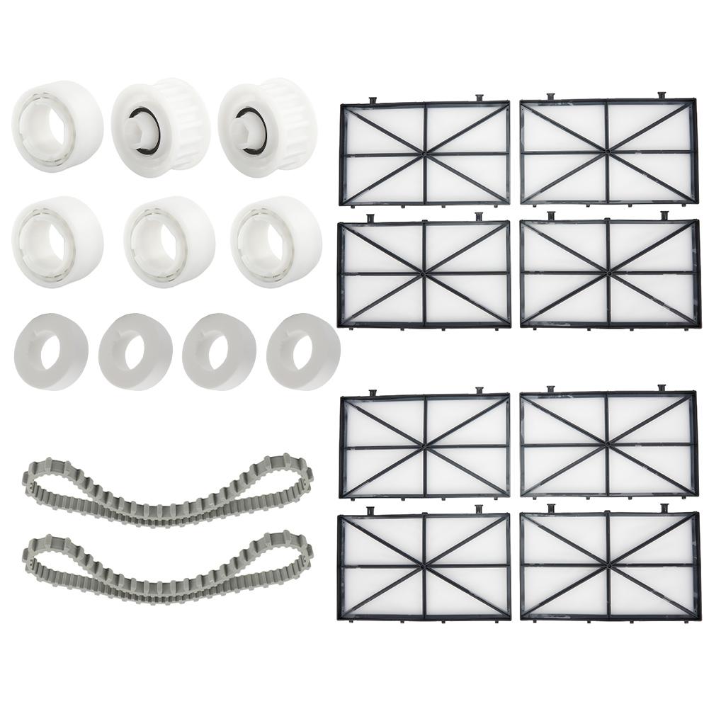 

Filters Belts Wheels Dependable Pool Cleaning Components Replacement Kit 20 8 Filters Included 4 Positioning Wheels China Mainland