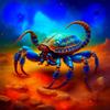 Full 5D Diy Diamond Painting <Colorful Scorpion> Diamond Embroidery Full Width Cross Stitch Home Decoration Handmade Gift
