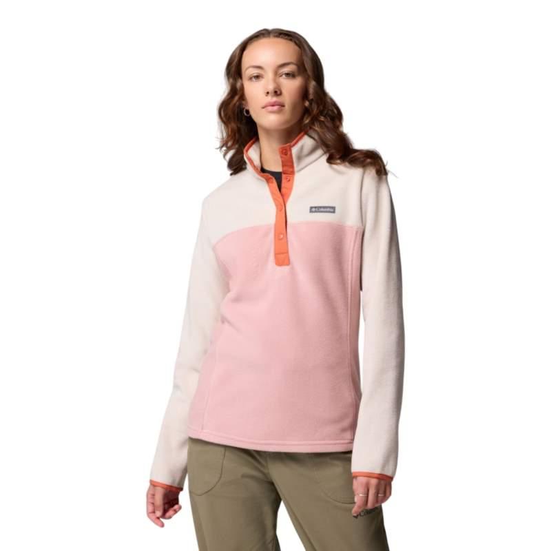 Columbia Benton Springs 1/2 Snap Pull Over II fleece rose
