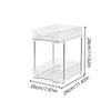 A 2-Tier Multi-Purpose Bathroom Cabinet Organizer, Pull Out Under Sink Storage Shelf Pantry Organization Kitchen Storage Shelf Set