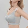 Plus-size Busty Slimming Side Boob-minimizing Thin Strapless Bra with Non-magnetic Full-cup Design