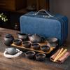 Shangqi Zisha Ceramic Kung Fu Travel Tea Set