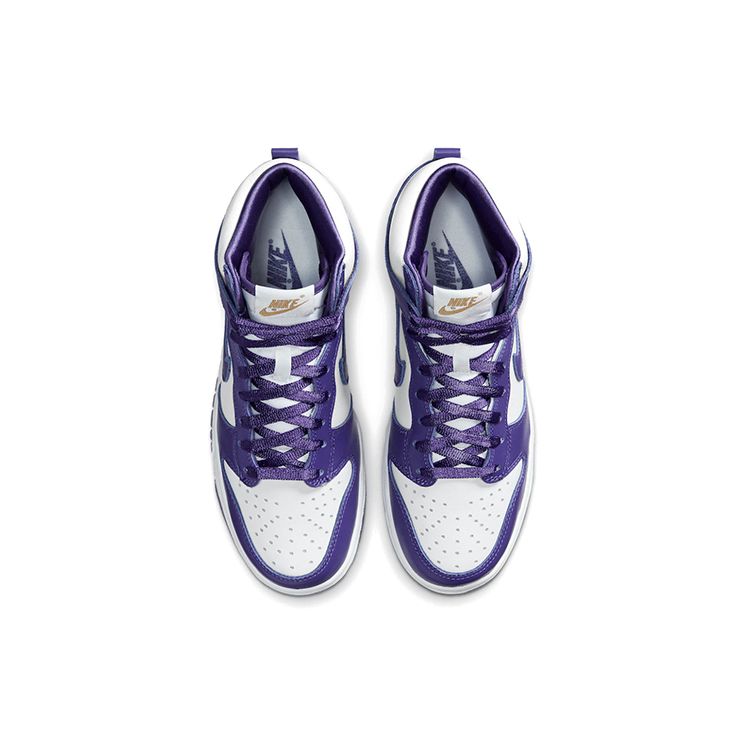 Nike Dunk High Varsity Purple Damen Sneaker Weiß DC5382-100