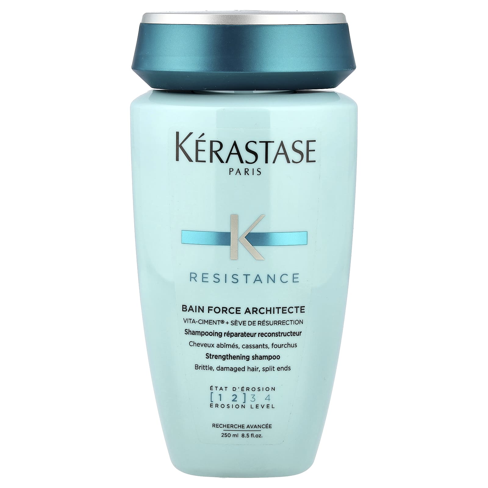 

Kerastase Сопротивление, Укрепляющий шампунь, 250 мл (8,5 жидких унций)