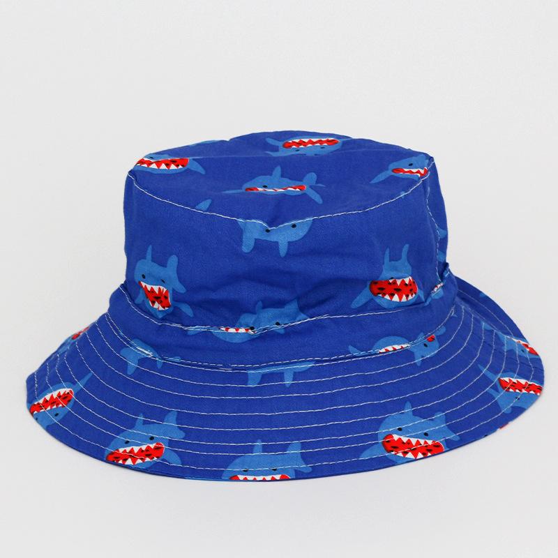 

Children s Hat Boys and Girls Creative Cartoon Printed Fisherman Hat Student Outdoor Sun Protection Pot Hat 52Cm~ 54cm
